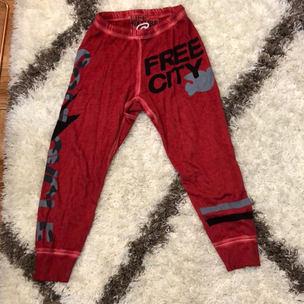 Free city x Soul cycle cropped sweat pant